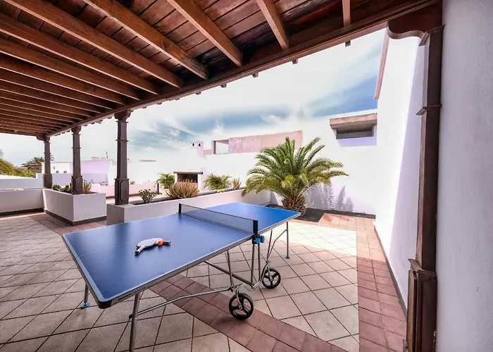 Casa Guayre - Private Pool, Bbq, Air-con And Ping-pong By Lanzarote بْوُرتو كاليرو