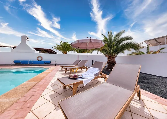 بيت للعطل Casa Guayre - Private Pool, Bbq, Air-con And Ping-pong By Lanzarote بْوُرتو كاليرو